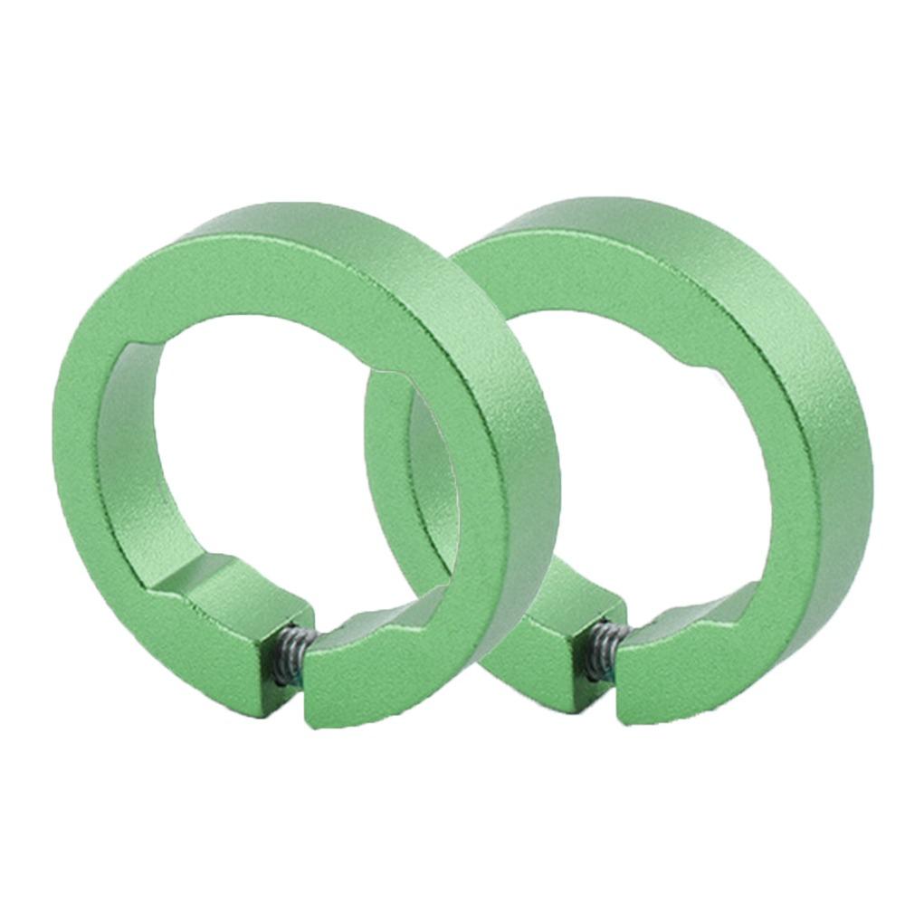 Bike Aluminum Zinc Zinc Alloy Bicycle Grips Ring End Lock Rings Bike Grips Fixing Ring Handlebar Lock Ring