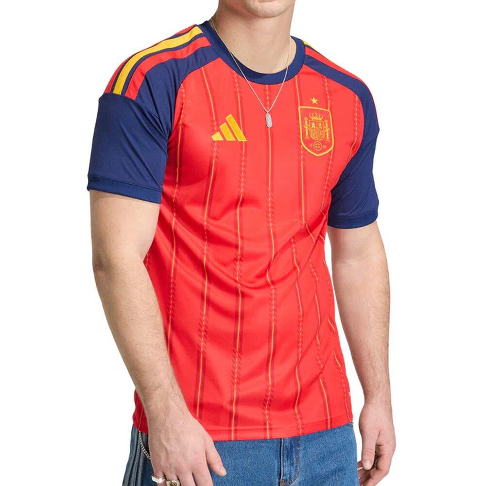 Maglia da calcio Adidas Coppa del Mondo 2026 per i tifosi in trasferta della Nazionale Spagnola (Le versioni da uomo e da donna sono le stesse)