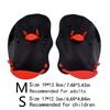 Black Swimming Fins Paddling Palm Adult Freestyle Paddling Training Fins Professional Swimming Equipment Palm