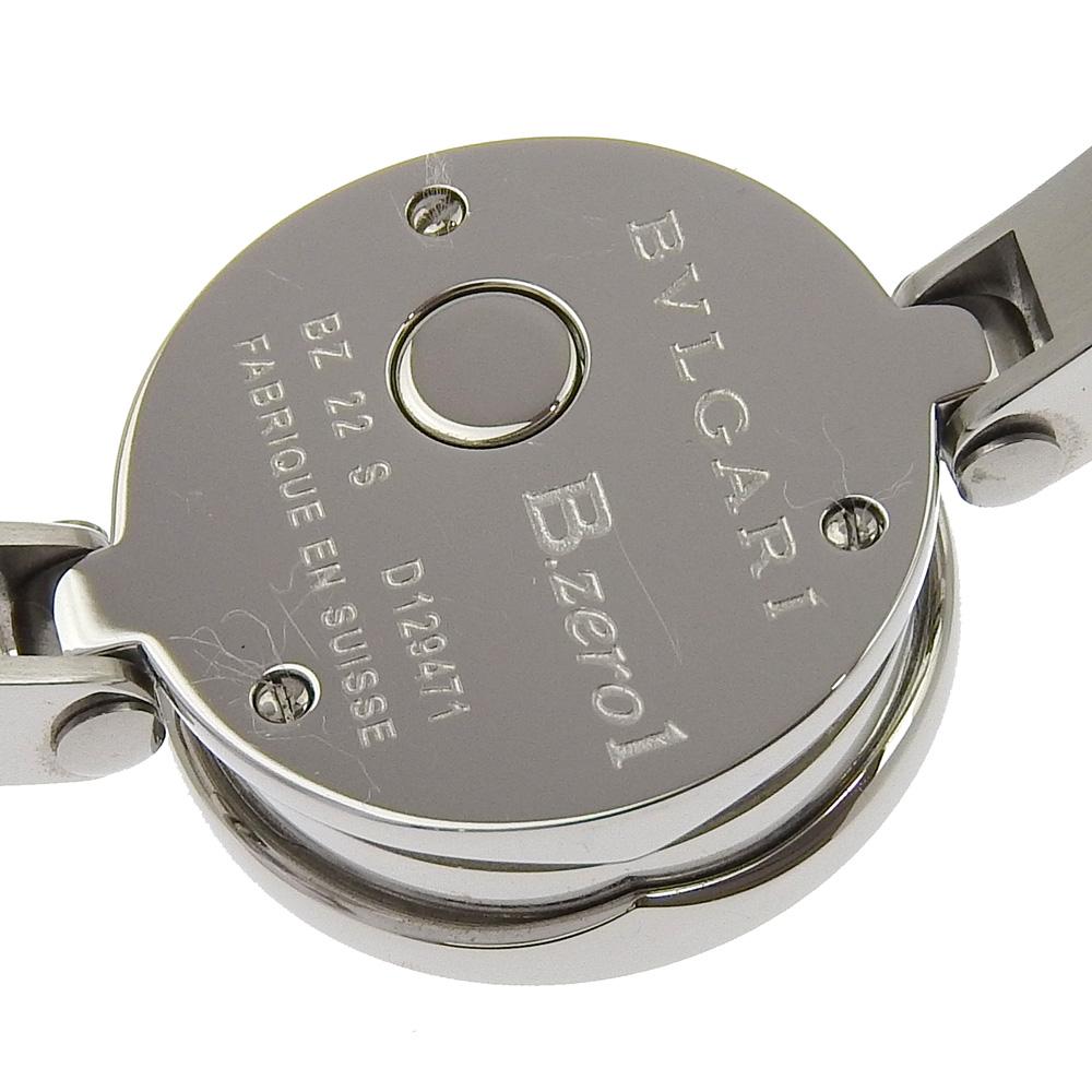 Bvlgari B-zero1 Watches BZ22S Be Zero One blackDial Stainless Steel Quartz Analog Display Women Used