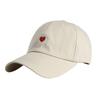 Simple Leisure Baseball Caps Versatile Love Embroidered Visor Hats Unisex  Streetwear Hats Outdoor Casual Duckbill Cap