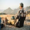 Outdoor Thickened Stain-Resistant Seat Cushion Camping Portable Seat Cushion Seat Cushion with Backrest
