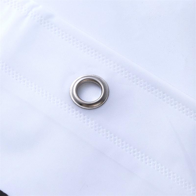 3D Jacquard Flower Peva Shower Curtain Thickened Waterproof Mildew Resistant Bathroom Bath Partition Universal Curtain