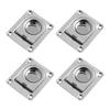 4PCS Marine Grade Stainless Steel D Rings for Boat and Truck Safety