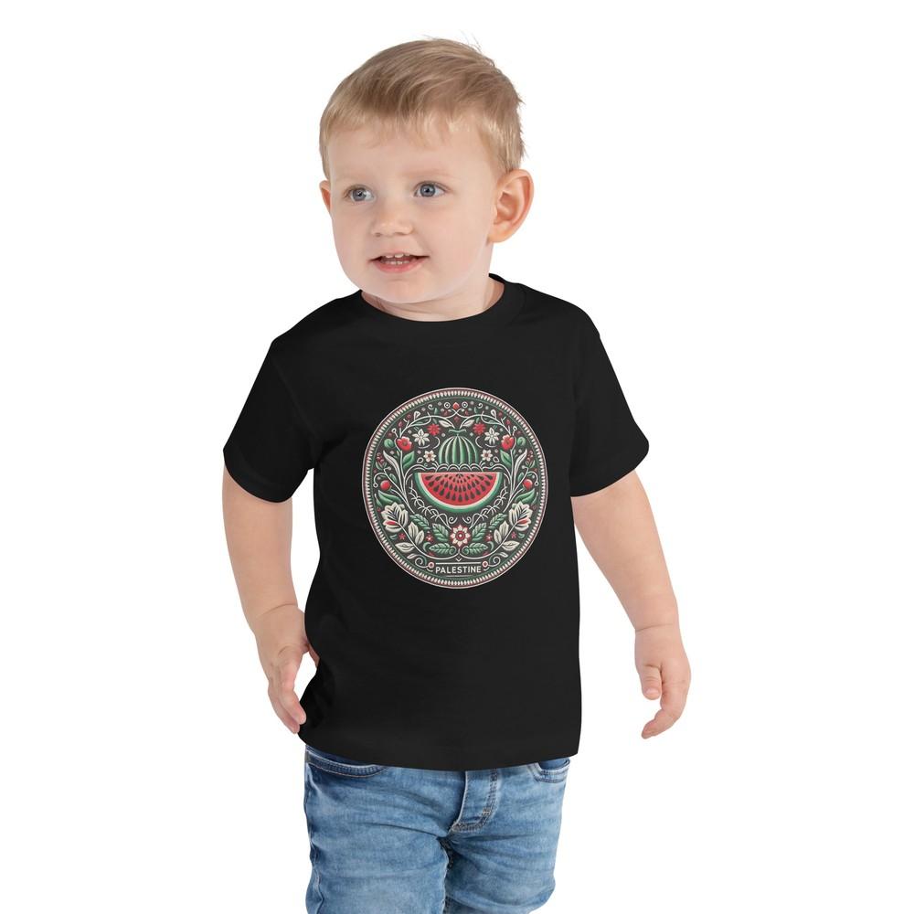 Fruit Watermelon Free Palestine Kids T-Shirt XL
