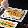 DIY Sushi Roller Mats Washable Reusable Sushi Roll Mold Mat DIY Food Rolling Rice Rolling Maker Cake Roll Pad