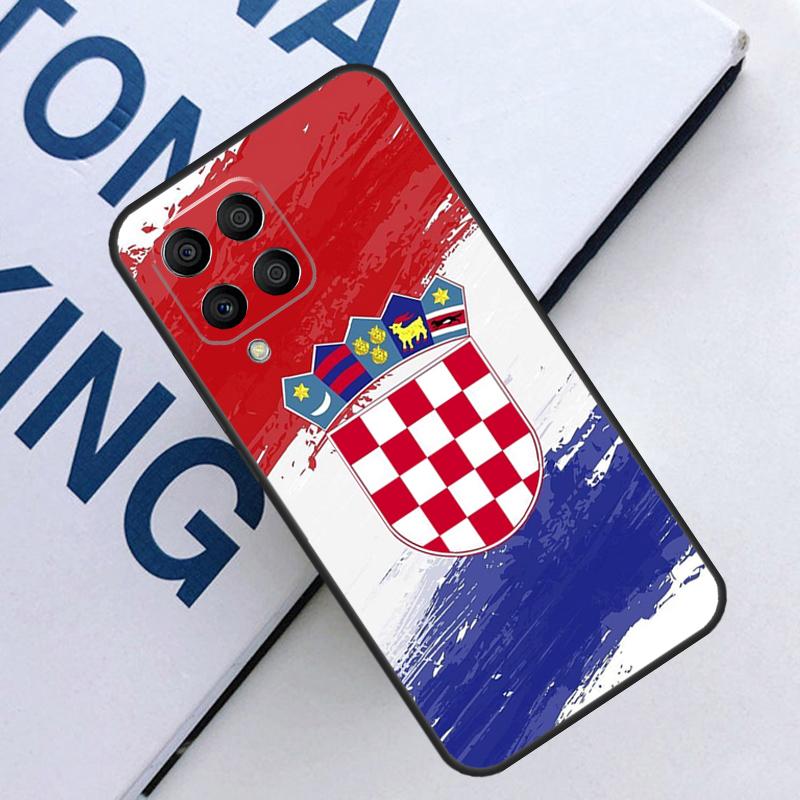 Croatia Flag For Samsung Galaxy M16 M06 M33 M13 M35 M53 M11 M21 M31 M55 M15 M14 M34 M54 M12 M32 M52 Case