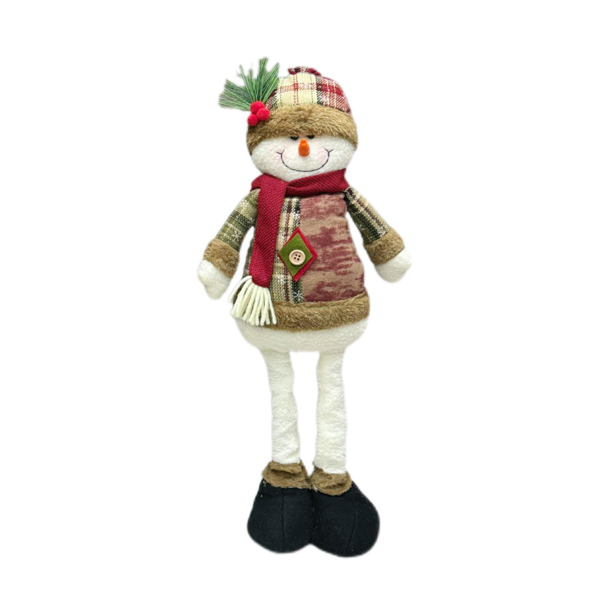 

Christmas Telescopic Plush Toys: Santa Claus, Snowman, Reindeer Decorations