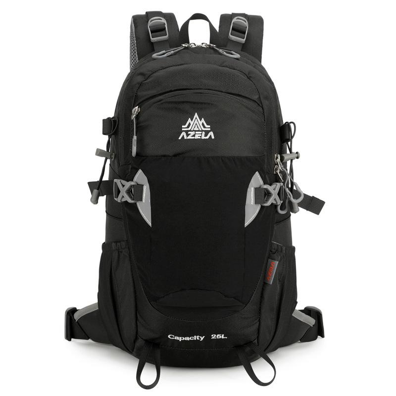 

Men s 2025 Lightweight Mountaineering Backpack: Large Capacity, Spine-Protecting, Load-Reducing Outdoor Gear Small чорний