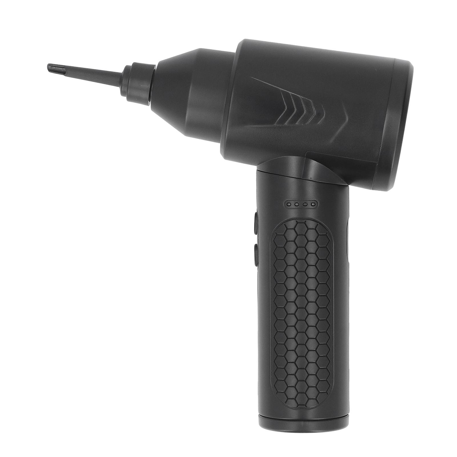 

Электрический воздуходув многофункциональный 3-скоростной регулируемый 6000 мАч 55000 об/мин беспроводной пылеуловитель для