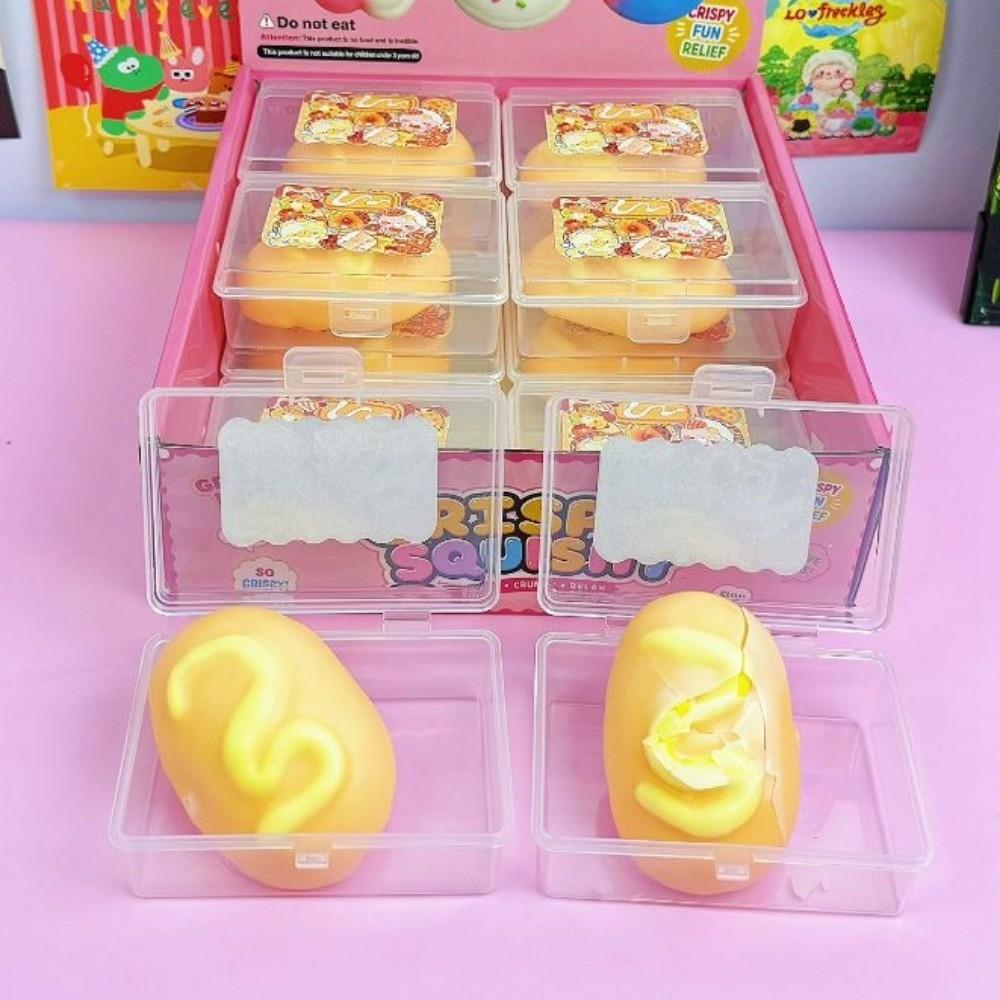 Handmade Crispy Chocolate Squishy Toy Portable Crispy Chocolate Pinching Toy Gifts for Kids