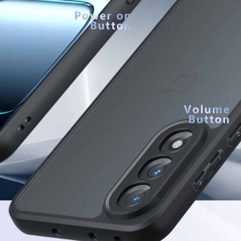For Oneplus Nord 5 Case Cover Oneplus Nord 5 Capas Shockproof Lens Protective Matte Frosted Transparent Fundas Oneplus Nord 5