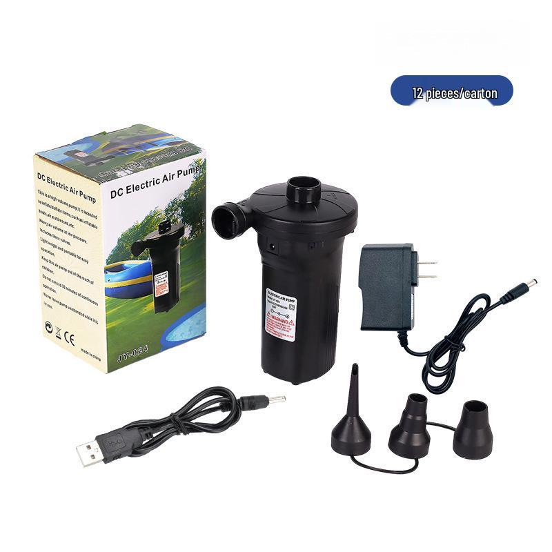 Portable USB Lithium Battery Air Pump for Car, Pool, and Mattress