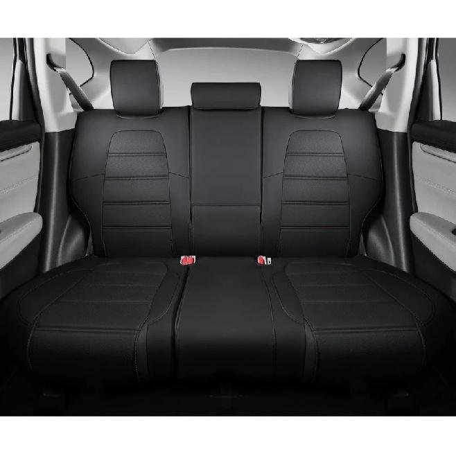Full Set Car Seat Covers for Honda CRV 2012-2025 PU Leather Seat Protector CR-V EX EXL Hybrid Replacement Accessories
