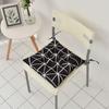 40*40 CM Dining Chair Seat Cushion Printed Ground Mat Warm Back Cushion  Student Office Canteen