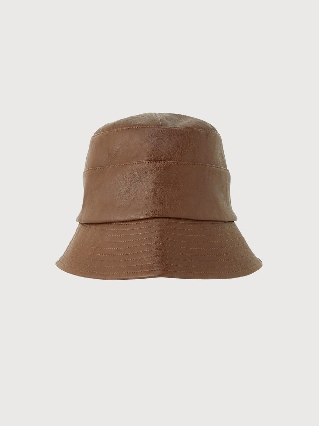 

Olivia Lauren Faux Leather Bucket Hat VYCXEYF7311
