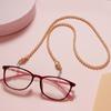 Brillenband mit Perlen, Brillenkette, Lesebrillenband für Damen, Brillenbandhalter, Brillenkettenhalter