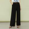 Women's High-Waist Loose Fit Casual Suit Trousers