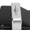 2 Pcs Easy Install Carbon Steel RV Handle Latch Black With Keys Toolbox Cabinet Lock Zinc Alloy RV Door Lock RV Toolbox
