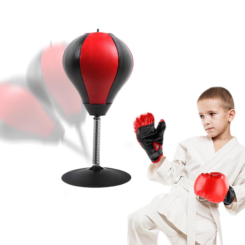 Table Style Venting Ball Children's Decompression Speed Ball Decompression Suction Cup Style Boxing Reaction Ball Sandbag
