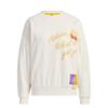 adidas Women's Crewneck Pullover Hoodie Purple Casual Sportswear