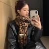 Fashion Sexy Leopard Women Winter Warm Scarf Tassels Shawl Cashmere Foulard Pashmina Hijabs Lady Scarves Wraps