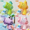 Handheld Bubble Blower With Cartoon Rabbit Dinosaur Duck Design For Children