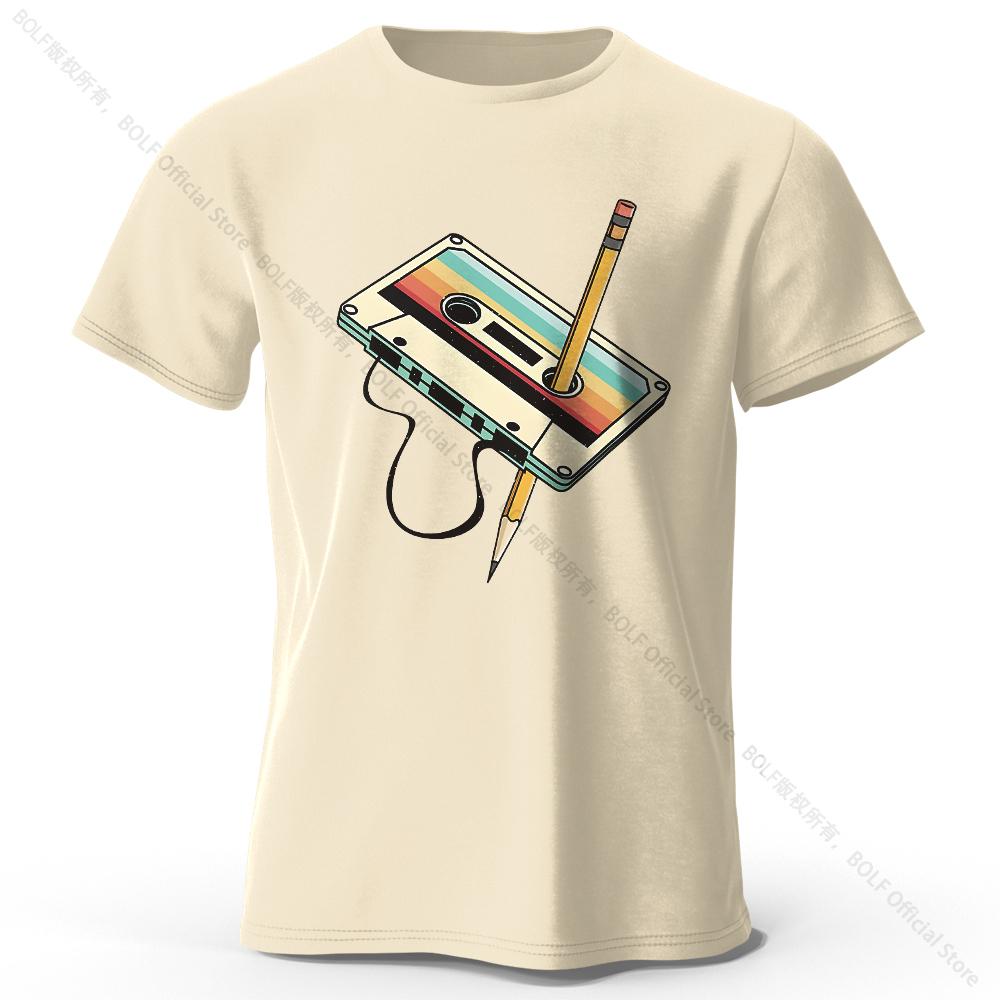 

Мужская летняя футболка Essential из 100% хлопка с принтом, мягкая и дышащая, с круглым вырезом и коротким рукавом, повседневная одежда унисекс 4XL