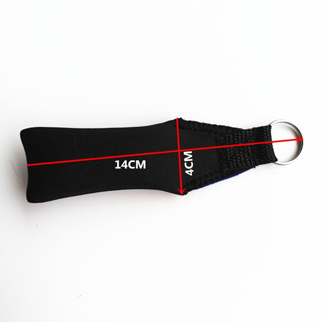 Neoprene Floating Keyring Rectangle Buoyant Key Chain Nautical Boat Accessories for Sailing Marine Use