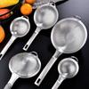 Strainer Household Portable Stainless Steel Superfine Oil Flour Colander with Hook for Home Hotel Kitchen