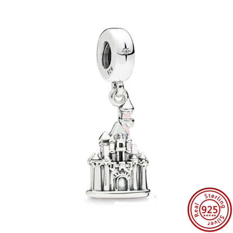 Fit Original  Charm Dangle Fish Rabbit SUV Eggplant 925 Sterling Silver Bracelets Jewelry Pendants Making Women Gift