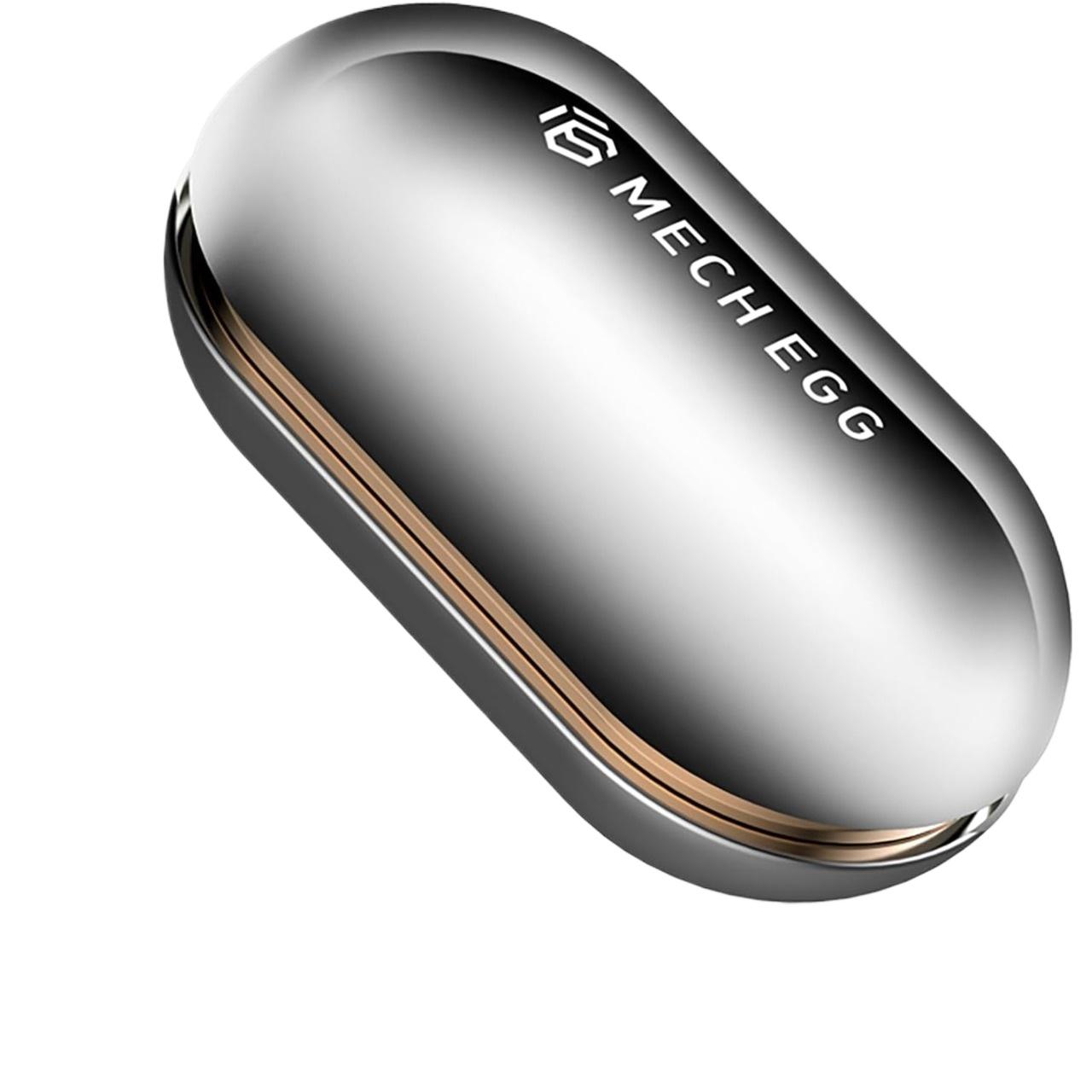 

Fidget Mech Egg Finger Slider Fidget EDC Egg сенсорные металлические офисные игрушки Fidget для руководителей, игрушки для взрослых, снятие стресса, СДВГ/аутизм 4.2*2.25*2.05cm серебряный