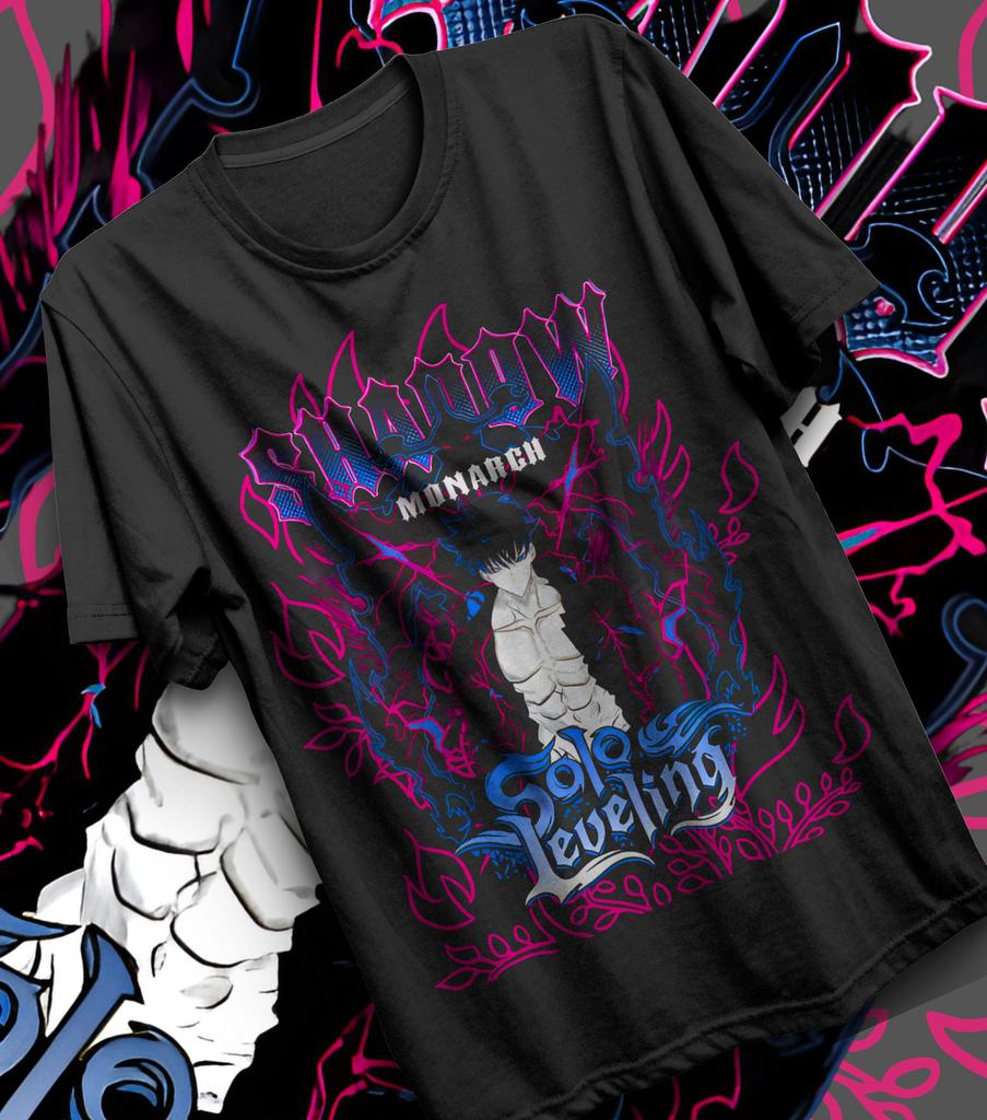 Summer Men T-shirts Best Selling Breathable Cotton Solo Leveling Anime Oversized Y2k Short Sleeve Vintage Male T-shirt Fans Gift