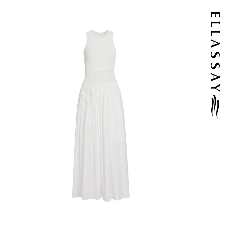 ELLASSAY Women's Sleeveless A-Line Midi Dress
