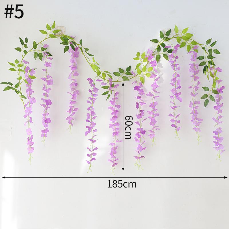 Artificial Plant Accessorie Eternal Violet Flower Wedding Guests Gifts Living Room Decoration Outdoor Hanging Fake Plants