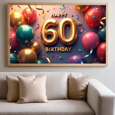 Decoration Birthday Background Balloon Decoration Birthday Event for Special Occasion Adults Seniors