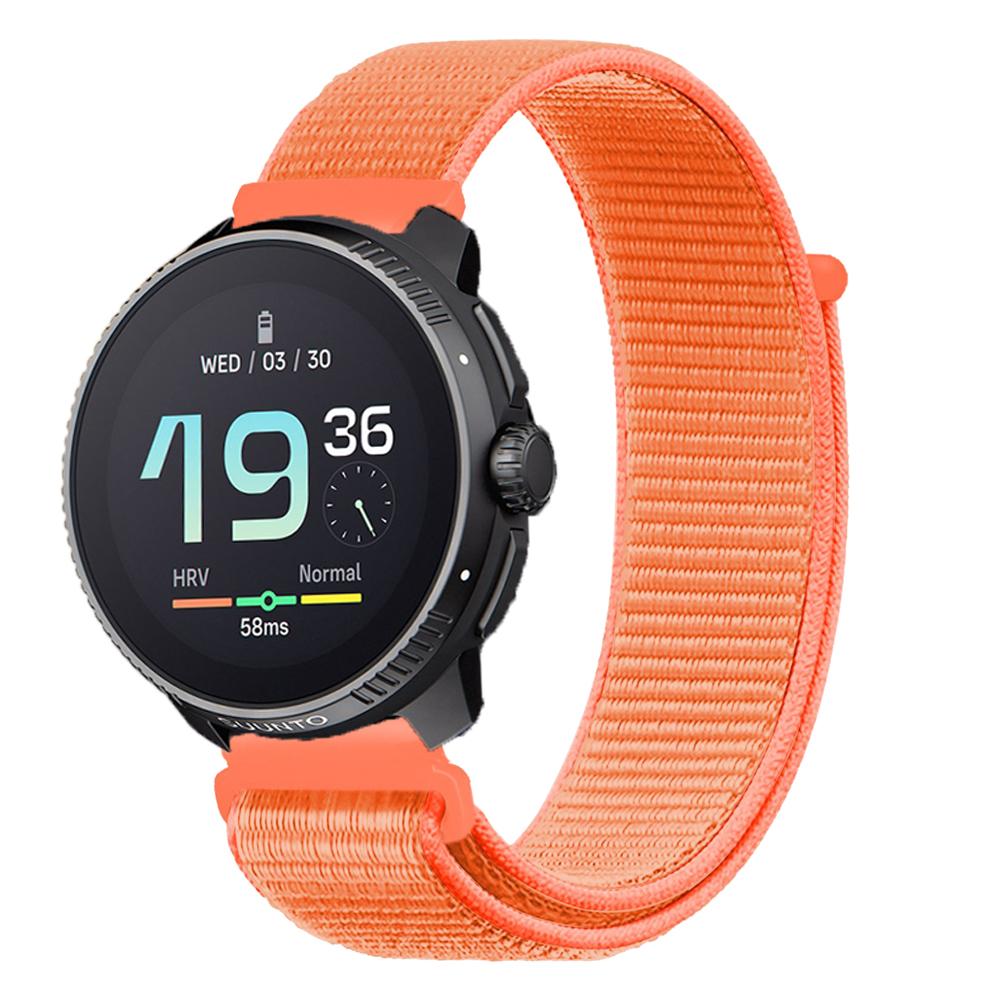 22mm Nylon Loop Watch Strap For Suunto Vertical Race Watchband For Suunto 5 9 Peak Pro Bracelet Replacement Wristband