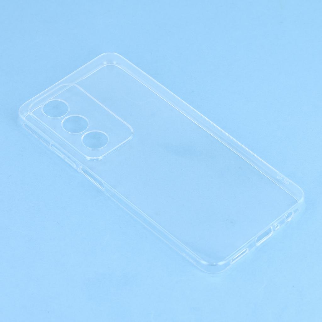 For Oppo A80 5G/A3 Pro (India) 5G Back Cover Ultra Thin Flexible TPU Clear Phone Case