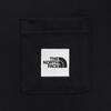 The North Face Short Sleeve Square Logo Pocket Size M T-Shirt, S/S Tee, Black,