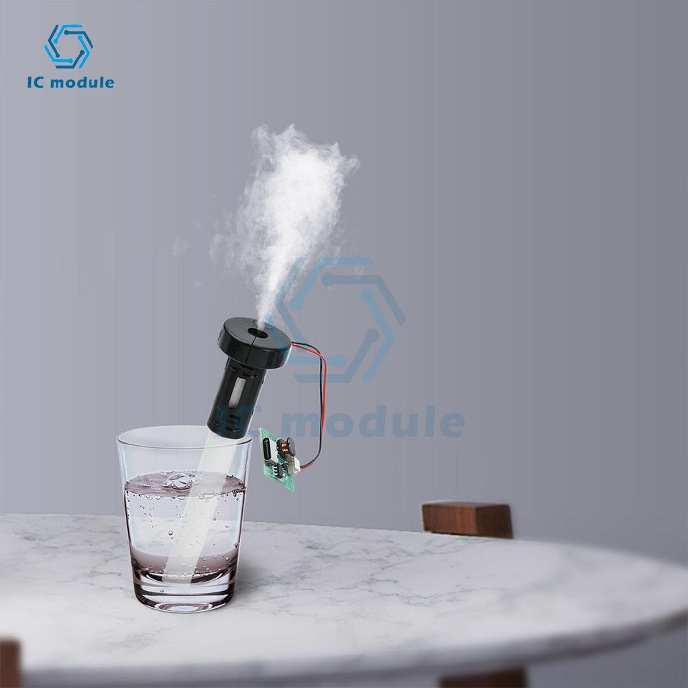 DC 5V 1.5-2W Single Spray Humidifier Mist Module Energized Mist Air Plant Humidifier Mist Driver Board Type C Interface
