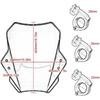 Motorcycle Windscreen Front Flyscreen Motorcycle Adjustable Windshield for BN 251 BN 251 BN 302 BN 302S 2014-2021 2022 Wind Screen Shield Deflector