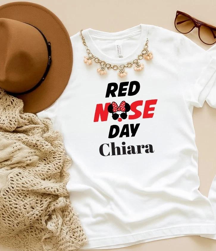 Red nose day 2026 T-shirt, Kids comic Relief Funny Shirt , Disney Red 2XL