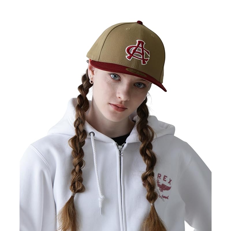 

[Avirex] cap NEW ERA LOW PROFILE 59FIFTY AC row profile 59 fifty new era men s S 054 light brown 783-3974012