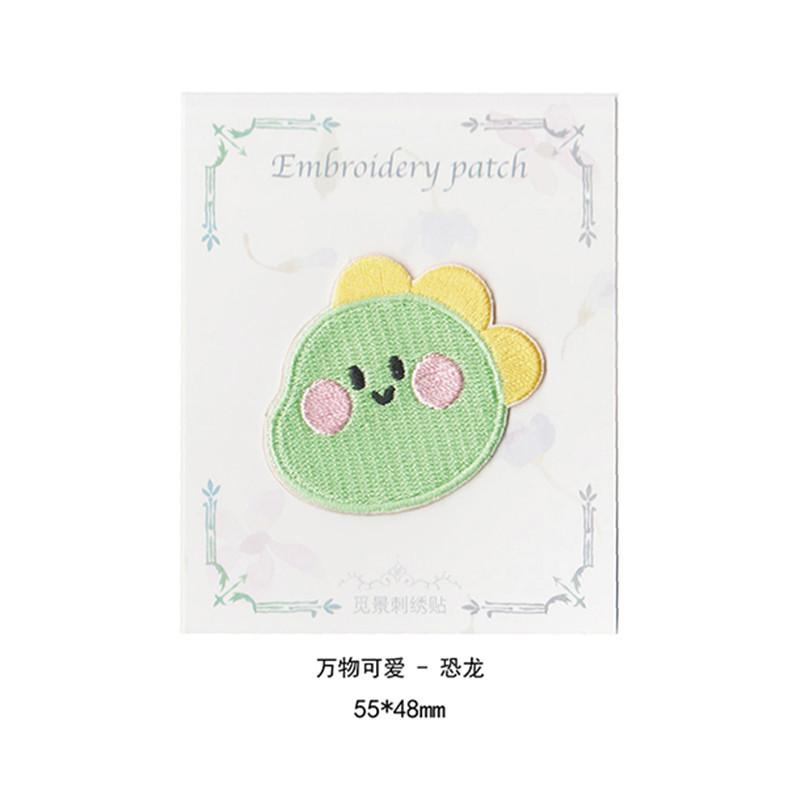 Sanai Embroidered Cloth Sticker Handmade Diy Children'S Clothes Pants Decorative Patch Self-Adhesive Repair Pattern Sticker