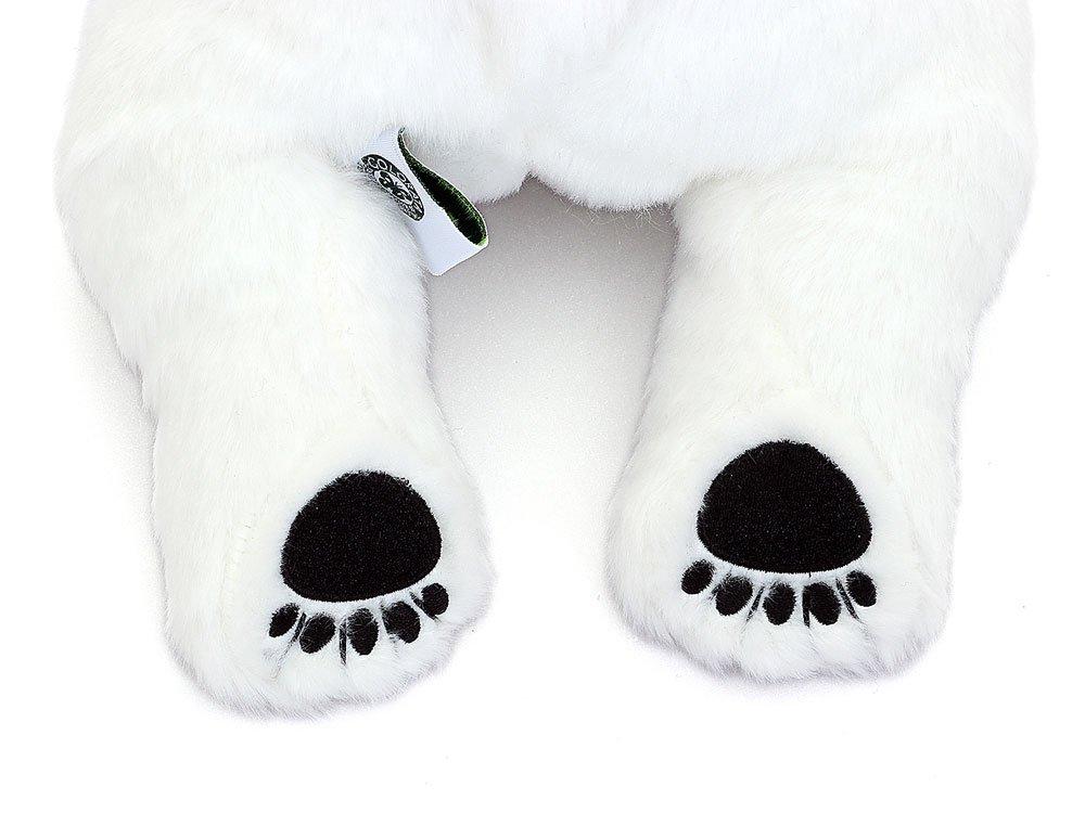 Carolata Polar Bear Plush Toy (LargeNestling SeriesSoft Touch) Realistic Bear Animal Toy Doll Gift Present Birthday (Twice Tested)  Christmas Present