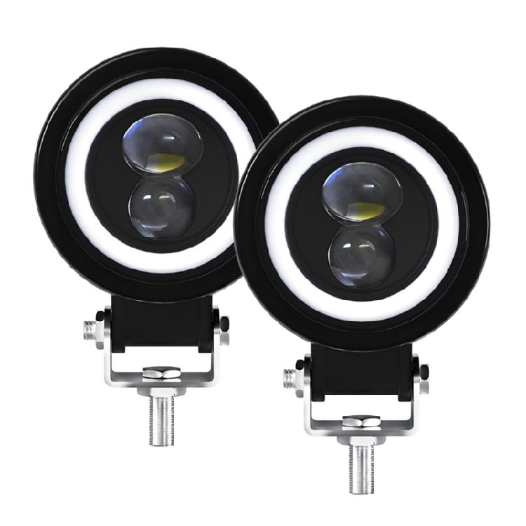 60W 6000K 9-30V Motorcycle Headlight LED Spot Light High-brightness Working Lamp 1