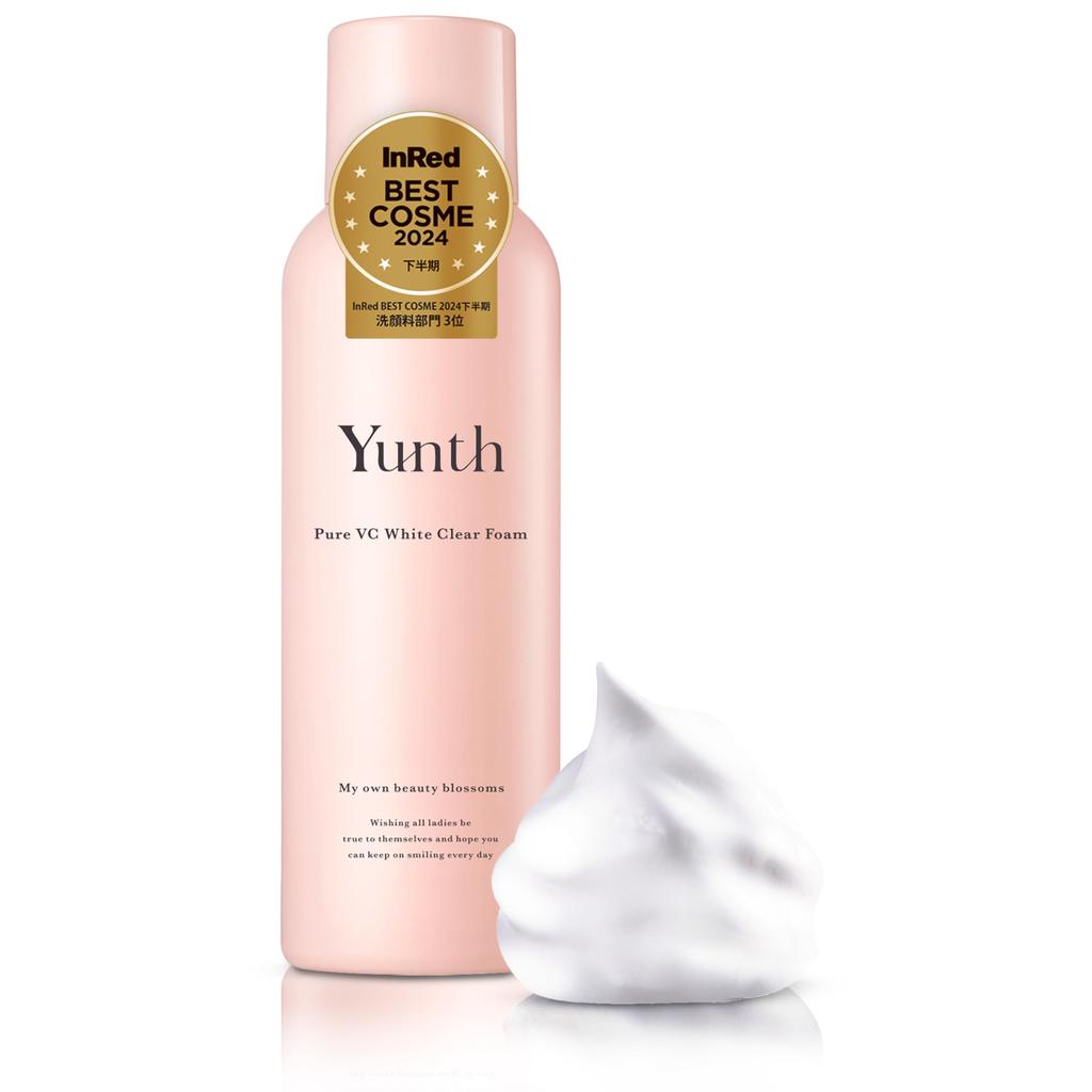 Yunth Yunth Raw VC White Clear Foam 120g (Facial Cleanser/Cosmetics/Skincare/Pore Cleansing/Beauty)