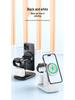 3-in-1 Wireless Charger: Magnetic Stand & 25W Fast Charging for Apple