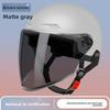 Electric Car Helmet Men and Women Summer Sun Protection Helmet Lightweight Half Helmet Battery Car Sunshade