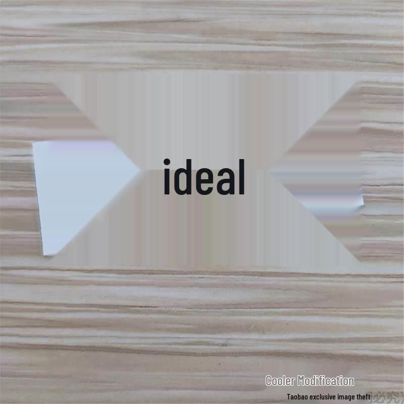 Ideal L9-L6 Black Hood and Tailgate Emblem/Lettering Sticker Set